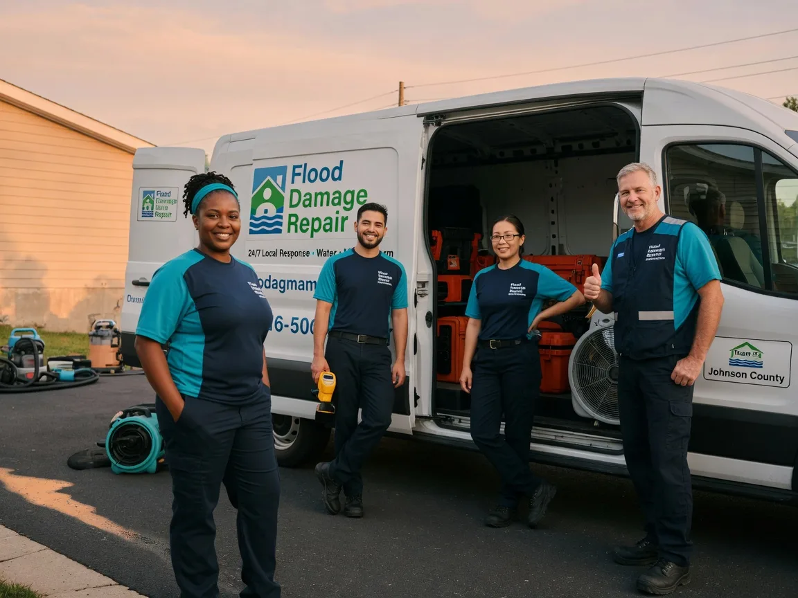 Water Damage Restoration company in Long Island, KS